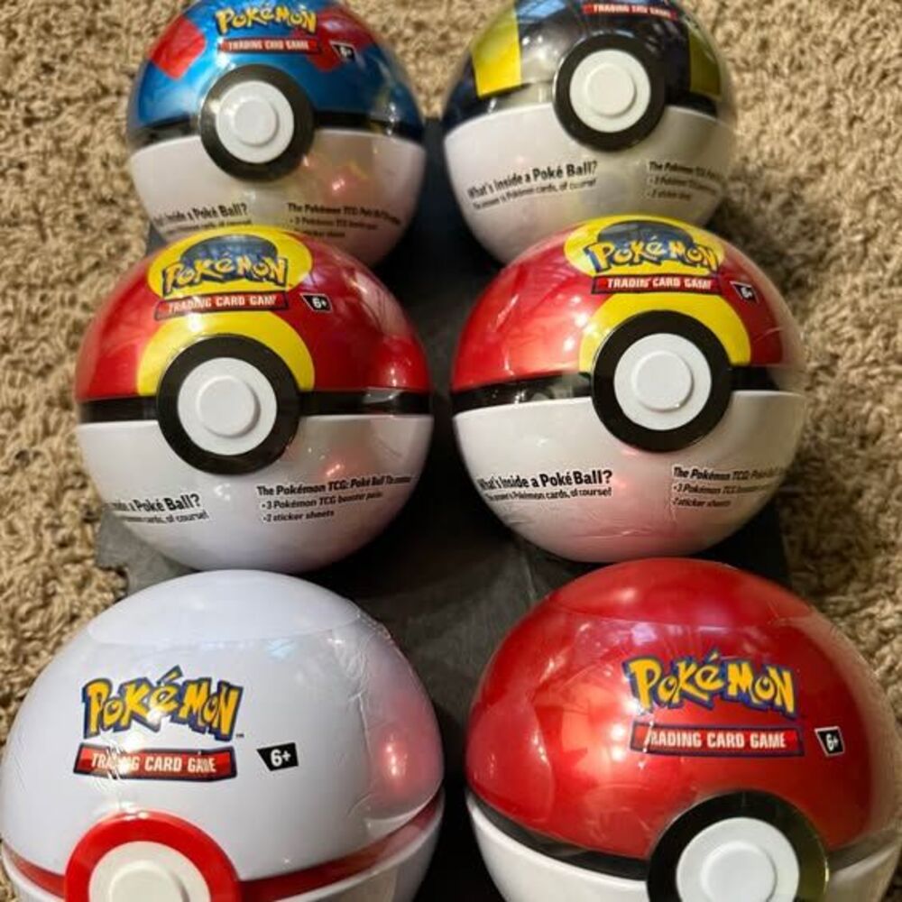 Pokeball Tins - NEW & UNOPENED - Pokemon TCG